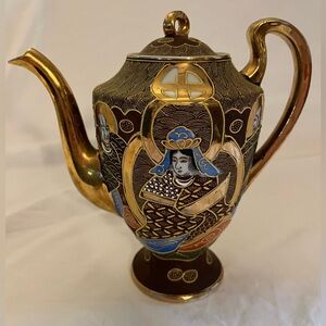 Vintage Yokoi Sei-Ichi Shoten 1930's Japan Elaborate Moriage Teapot